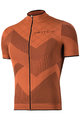 BIOTEX Cyklistický dres s krátkym rukávom - SOFFIO - oranžová