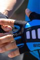 BIOTEX Cyklistické rukavice krátkoprsté - MESH RACE  - čierna/modrá