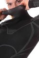 BIOTEX Cyklistické tričko s dlhým rukávom - POWERFLEX LADY WARM - čierna