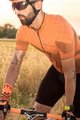 BIOTEX Cyklistický dres s krátkym rukávom - EMANA - oranžová