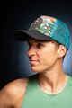 BUFF Cyklistická čiapka - TRUCKER BEAR - oranžová/čierna/zelená