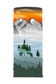 BUFF Cyklistický nákrčník - ECOSTRETCH RYSY - šedá/oranžová/zelená