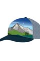 BUFF Cyklistická čiapka - TRUCKER KRIVÁŇ - šedá/zelená/modrá