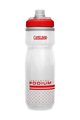 CAMELBAK Cyklistická fľaša na vodu - PODIUM® CHILL™ - biela/červená