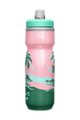 CAMELBAK Cyklistická fľaša na vodu - PODIUM® CHILL - zelená/ružová