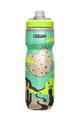 CAMELBAK Cyklistická fľaša na vodu - PODIUM® CHILL™ - zelená/hnedá/čierna