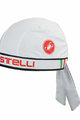 CASTELLI Cyklistická bandana - LIGHT HEAD - biela