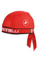 CASTELLI Cyklistická bandana - LIGHT HEAD - červená