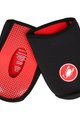 CASTELLI Cyklistické návleky na tretry - TOE THINGY 2 - červená/čierna