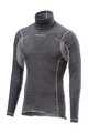 CASTELLI Cyklistické tričko s dlhým rukávom - FLANDERS WARM NECK - šedá