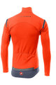 CASTELLI Cyklistická zateplená bunda - PERFETTO ROS - oranžová