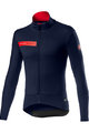 CASTELLI Cyklistická zateplená bunda - BETA RoS - modrá