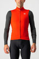 CASTELLI Cyklistická vesta - PRO THERMAL MID - červená