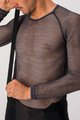 CASTELLI Cyklistické tričko s dlhým rukávom - MIRACOLO WOOL - čierna