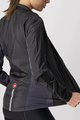 CASTELLI Cyklistická vetruodolná bunda - SQUADRA STRECH LADY - čierna
