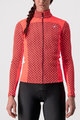 CASTELLI Cyklistický dres s dlhým rukávom zimný - SFIDA 2 LADY WINTER - ružová