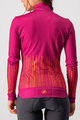 CASTELLI Cyklistický dres s dlhým rukávom zimný - SORPRESA LADY WINTER - ružová