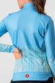 CASTELLI Cyklistický dres s dlhým rukávom zimný - SORPRESA LADY WINTER - svetlo modrá