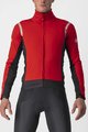CASTELLI Cyklistická zateplená bunda - ALPHA RoS 2 - červená