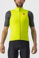 CASTELLI Cyklistická vesta - PRO THERMAL MID - žltá