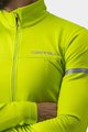 CASTELLI Cyklistický dres s dlhým rukávom zimný - FONDO 2 WINTER - žltá