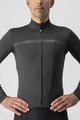 CASTELLI Cyklistický dres s dlhým rukávom zimný - PRO THERMAL - antracitová