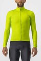 CASTELLI Cyklistický dres s dlhým rukávom zimný - PRO THERMAL - žltá