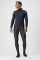 CASTELLI Cyklistická zateplená bunda - PERFETTO ROS 2 - modrá