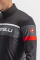 CASTELLI Cyklistický dres s dlhým rukávom zimný - PASSISTA - antracitová