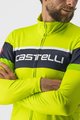 CASTELLI Cyklistický dres s dlhým rukávom zimný - PASSISTA - žltá