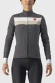 CASTELLI Cyklistický dres s dlhým rukávom zimný - VOLARE LADY WINTER - biela/čierna