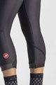 CASTELLI Cyklistické nohavice 3/4 bez trakov - VELOCISSIMA THERM W - čierna