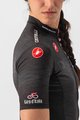 CASTELLI Cyklistický dres s krátkym rukávom - GIRO D'ITALIA 2022 W - čierna