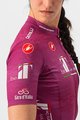 CASTELLI Cyklistický dres s krátkym rukávom - GIRO D'ITALIA 2022 W - cyklamenová