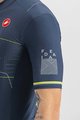 CASTELLI Cyklistický dres s krátkym rukávom - GIRO D'ITALIA 2022 - modrá