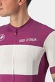 CASTELLI Cyklistický dres s krátkym rukávom - GIRO D'ITALIA 2024 - biela/fialová