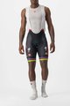 CASTELLI Cyklistické nohavice krátke s trakmi - SOUDAL QUICK-STEP 23 - čierna