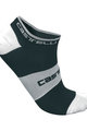 CASTELLI Cyklistické ponožky členkové - LOWBOY - biela/čierna