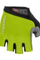 CASTELLI Cyklistické rukavice krátkoprsté - ENTRATA - zelená