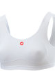 CASTELLI Podprsenka - ROSSO CORSA - biela