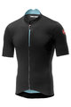 CASTELLI Cyklistický dres s krátkym rukávom - ESPRESSO - šedá