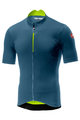 CASTELLI Cyklistický dres s krátkym rukávom - ESPRESSO - modrá
