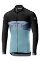 CASTELLI Cyklistický dres s dlhým rukávom letný - PROLOGO VI SUMMER - svetlo modrá/šedá