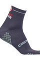 CASTELLI Cyklistické ponožky klasické - ROSA CORSA DUE LADY - modrá