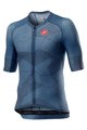 CASTELLI Cyklistický dres s krátkym rukávom - CLIMBER'S 3.0 - modrá