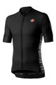 CASTELLI Cyklistický dres s krátkym rukávom - ENTRATA V - čierna