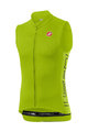 CASTELLI Cyklistický dres bez rukávov - ENTRATA V - zelená