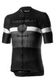 CASTELLI Cyklistický dres s krátkym rukávom - MILANO - čierna/šedá