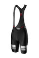 CASTELLI Cyklistické nohavice krátke s trakmi - COMPETIZIONE - čierna