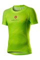 CASTELLI Cyklistické tričko s krátkym rukávom - PRO MESH - žltá